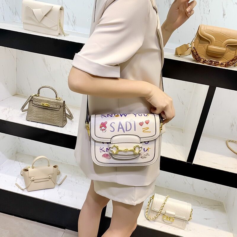Túi Nắp Gài SADI QCCC dáng Gucci FULLBOX
