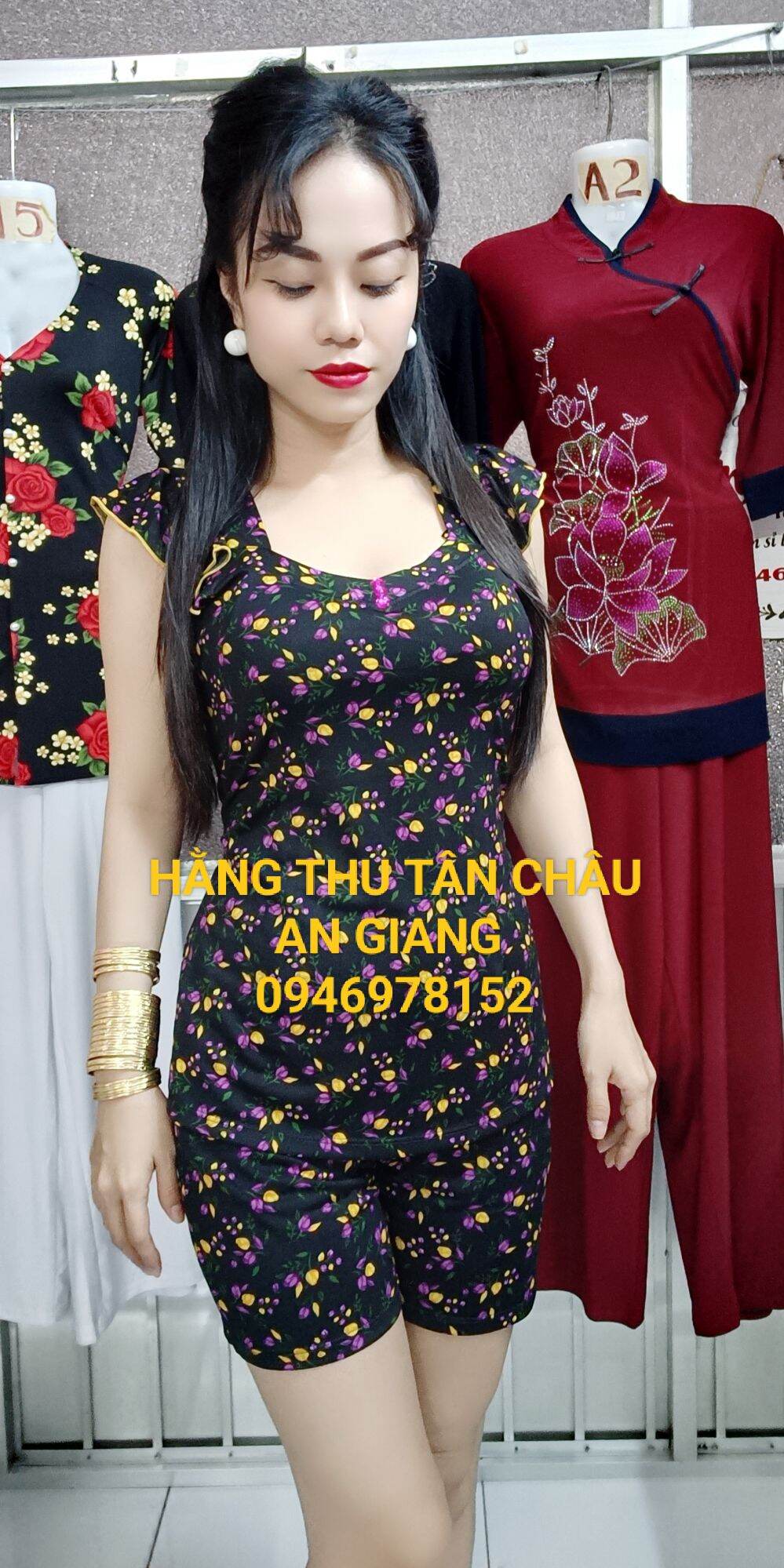 Bộ đùi nữ chất thun