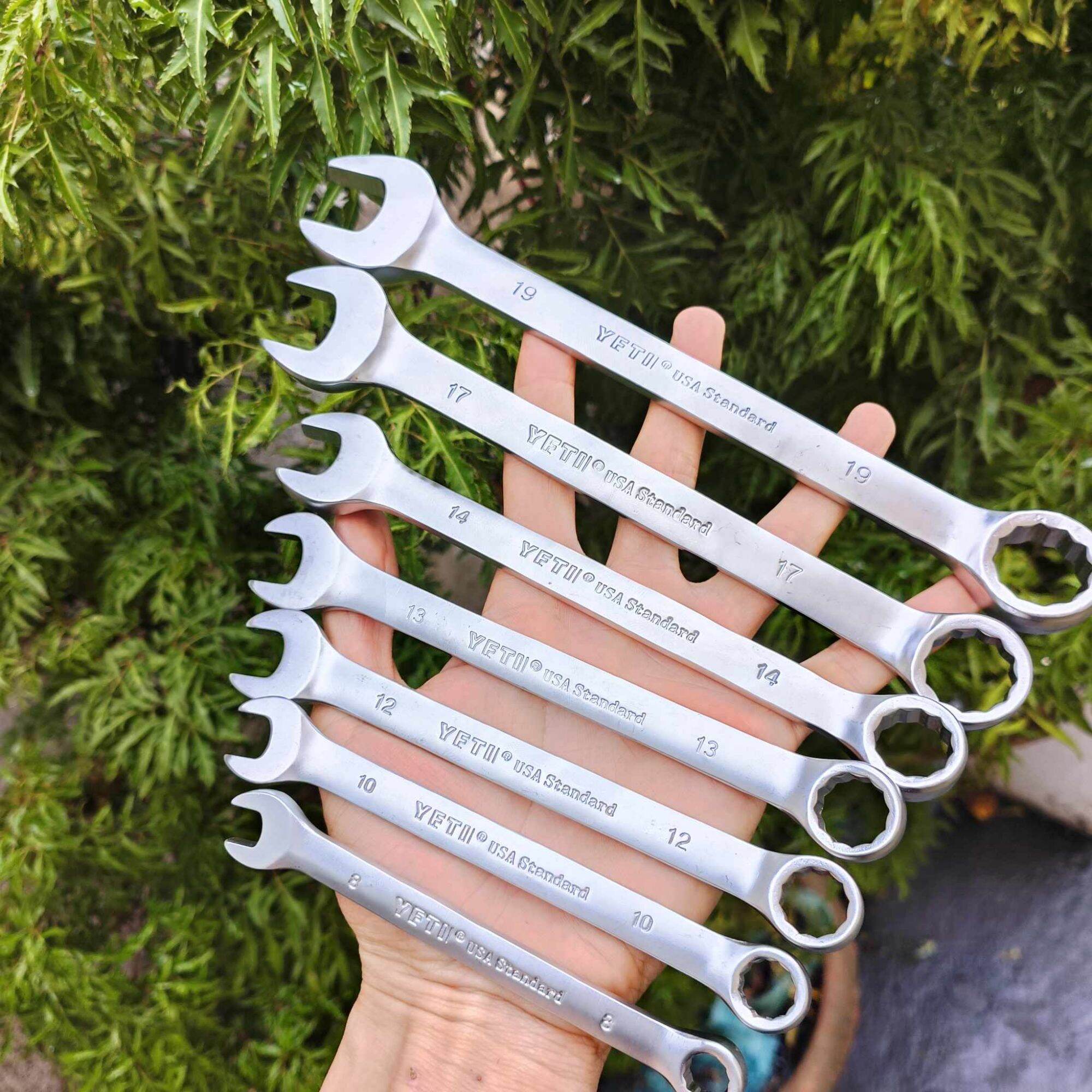 combo 7 cây cờ lê vòng miệng