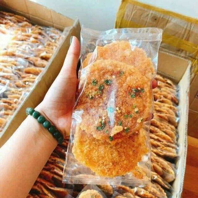Bịch 3 miếng cơm cháy chiên mắm hành ớt