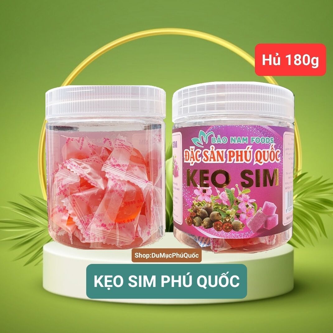 Kẹo Sim Bảo Nam Phú Quốc - Hủ 180g