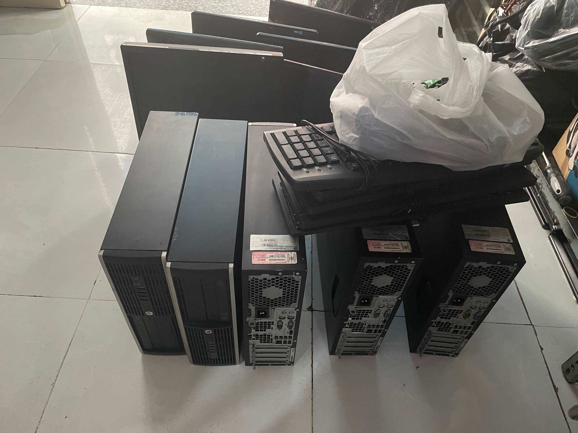 Nguyên bộ máy vi tính HP 6200 chip core i5 2400 ram 8g ssd 120g + màn hình máy tính 19in wide gia chi 1850k tặng phím chuột bh chu đáo 1thang tại shop