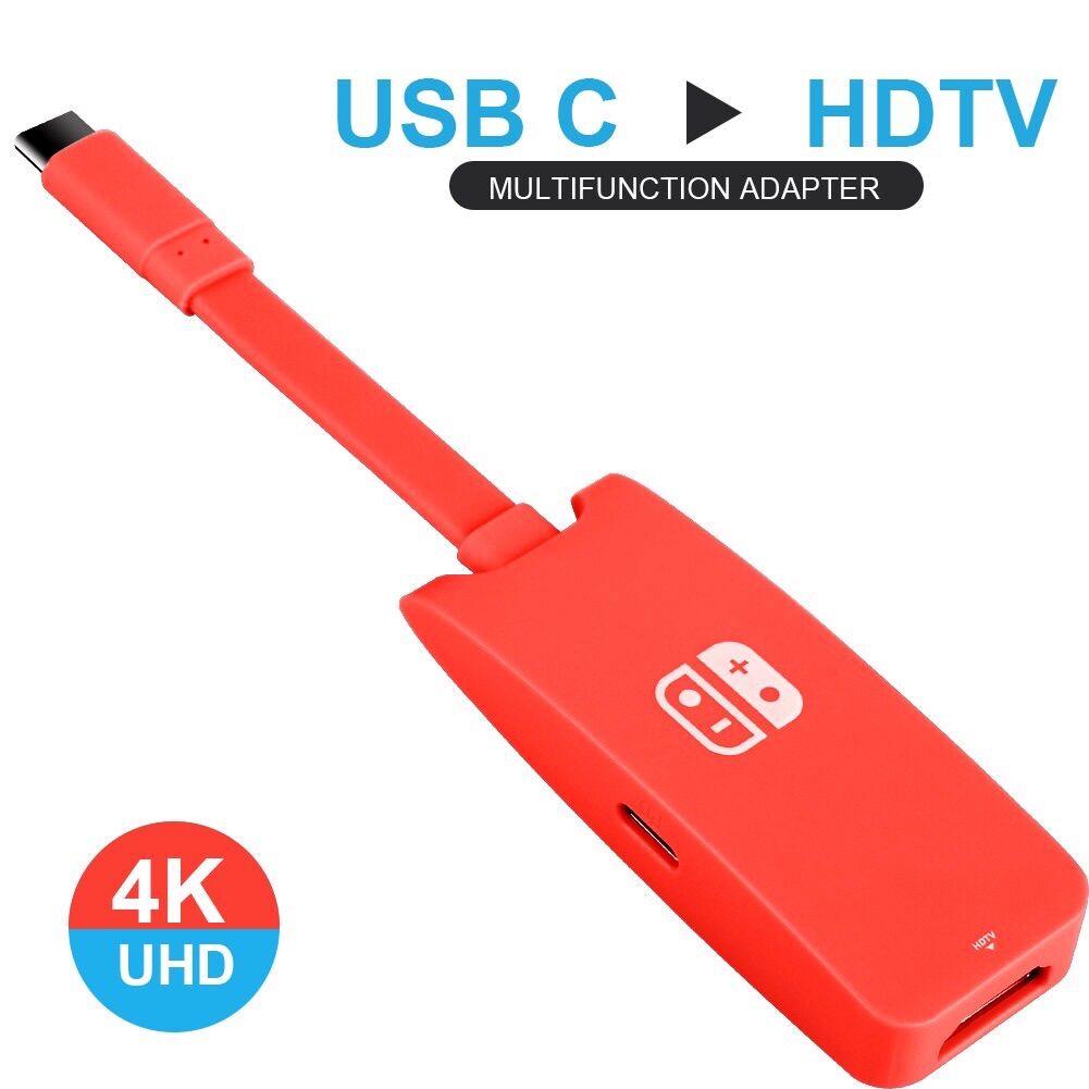 Hub dock nhỏ gọn xuất hdmi cho máy game Nintendo switch