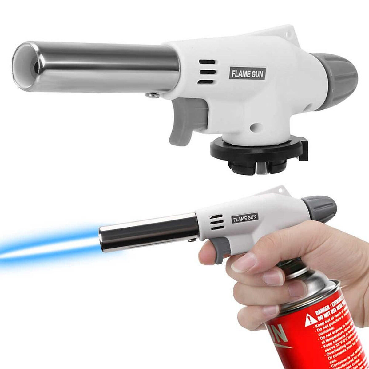 Đèn khò gas đèn khè lửa FLAME 920 gắn bình gas mini