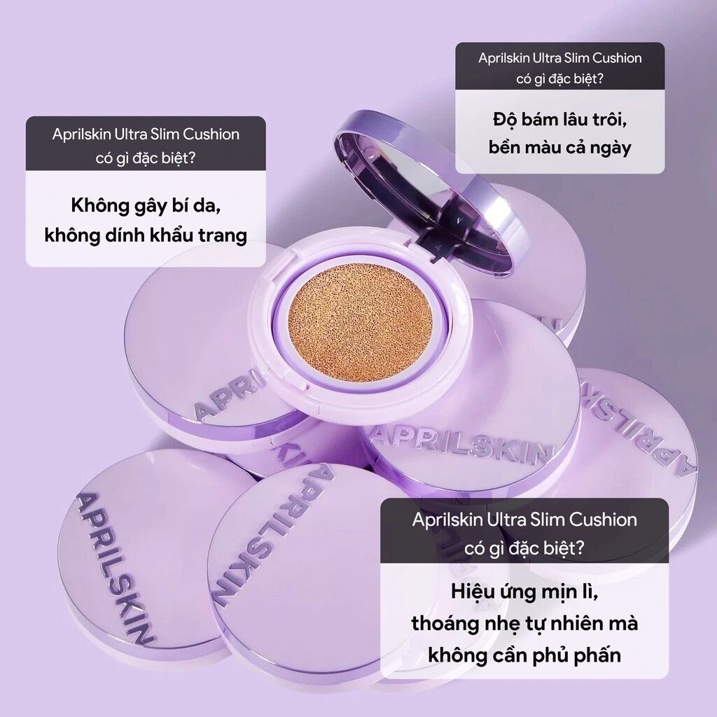 Phấn Nước April Skin Black Magic Cushion 15g