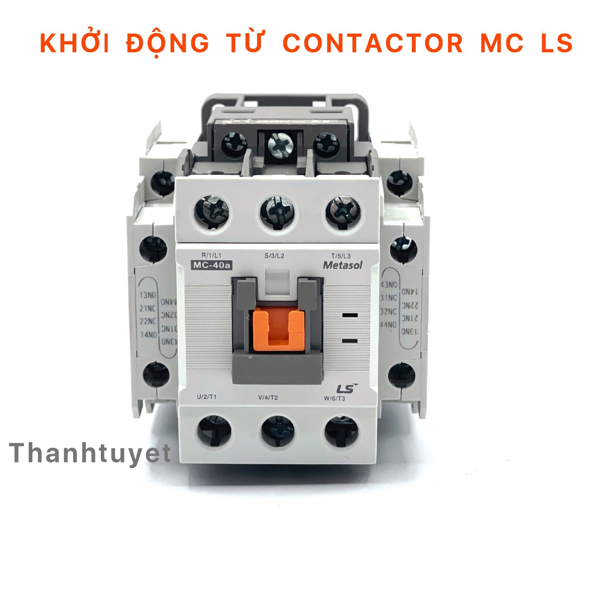 Khởi động từ, contactor mc 12a,18a ,32a ,40a 220v