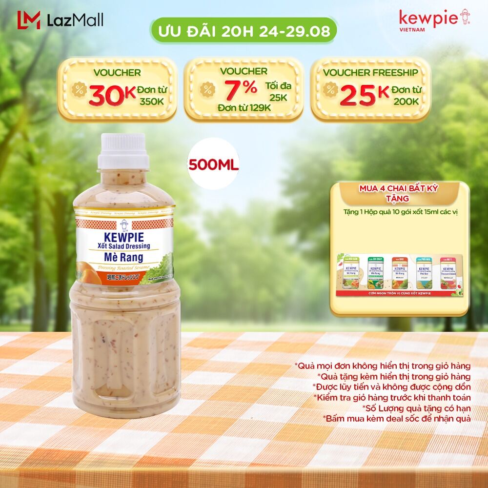 Xốt Salad Dressing Mè Rang Kewpie 500ml