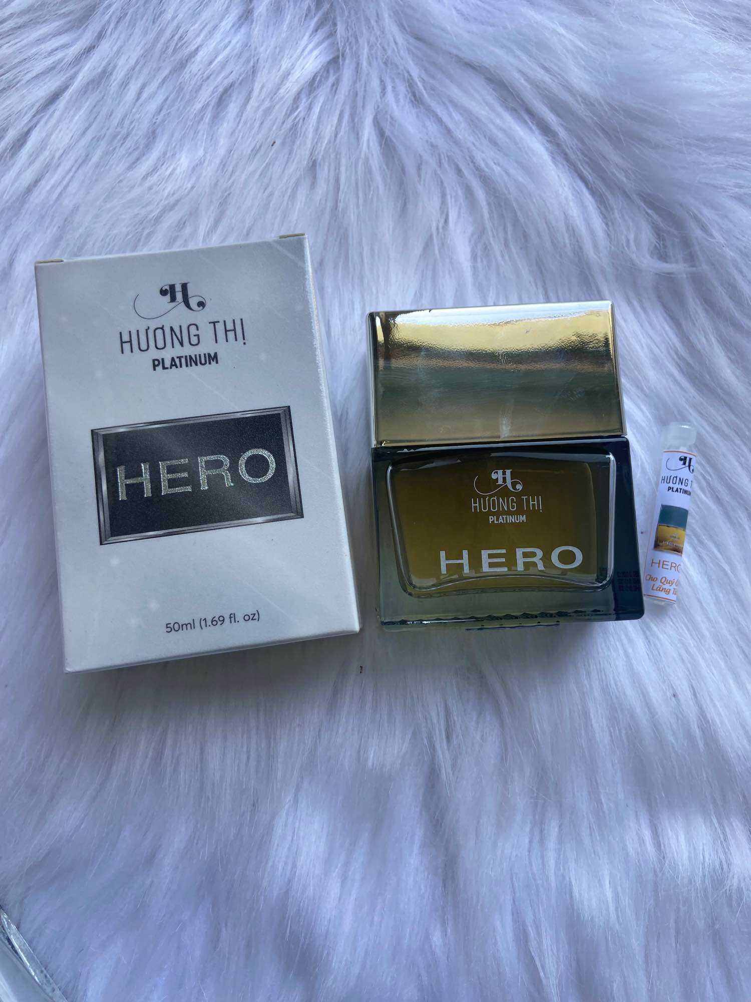 Nước hoa 2ml cao cấp dành nam giới Hương Thị Hero