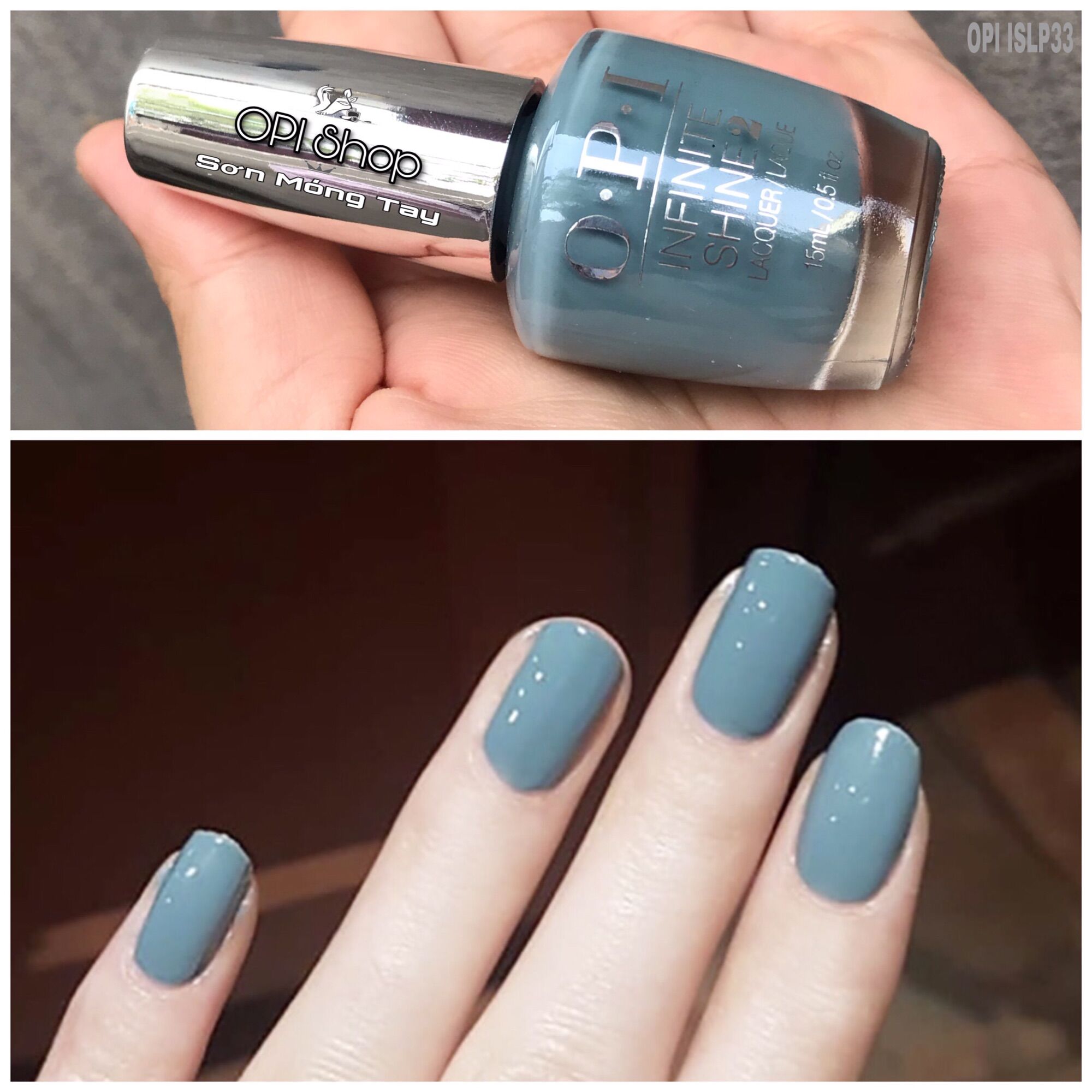 Sơn nắp bạc lạnh - sơn móng tay opi