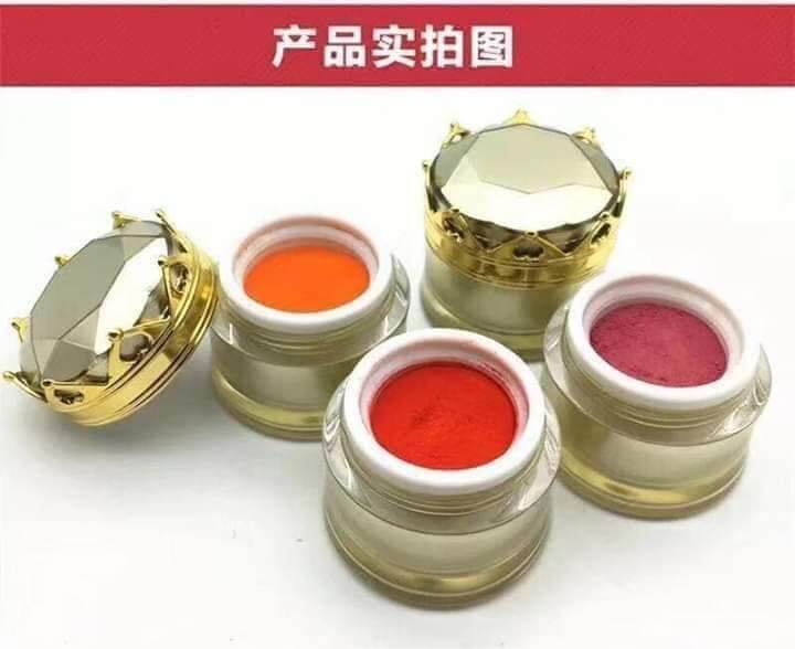 Bột tán môi, lông mày, mí hoàng cung