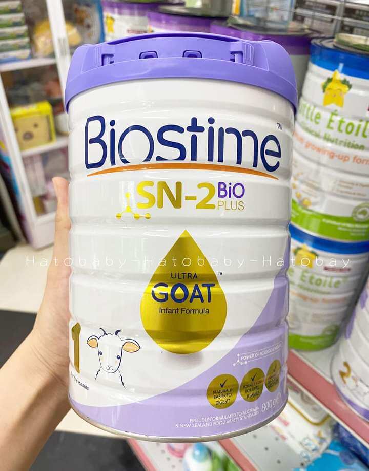 Sữa dê Biostime Sn2 Bio Plus Ultra Goat hộp 800g