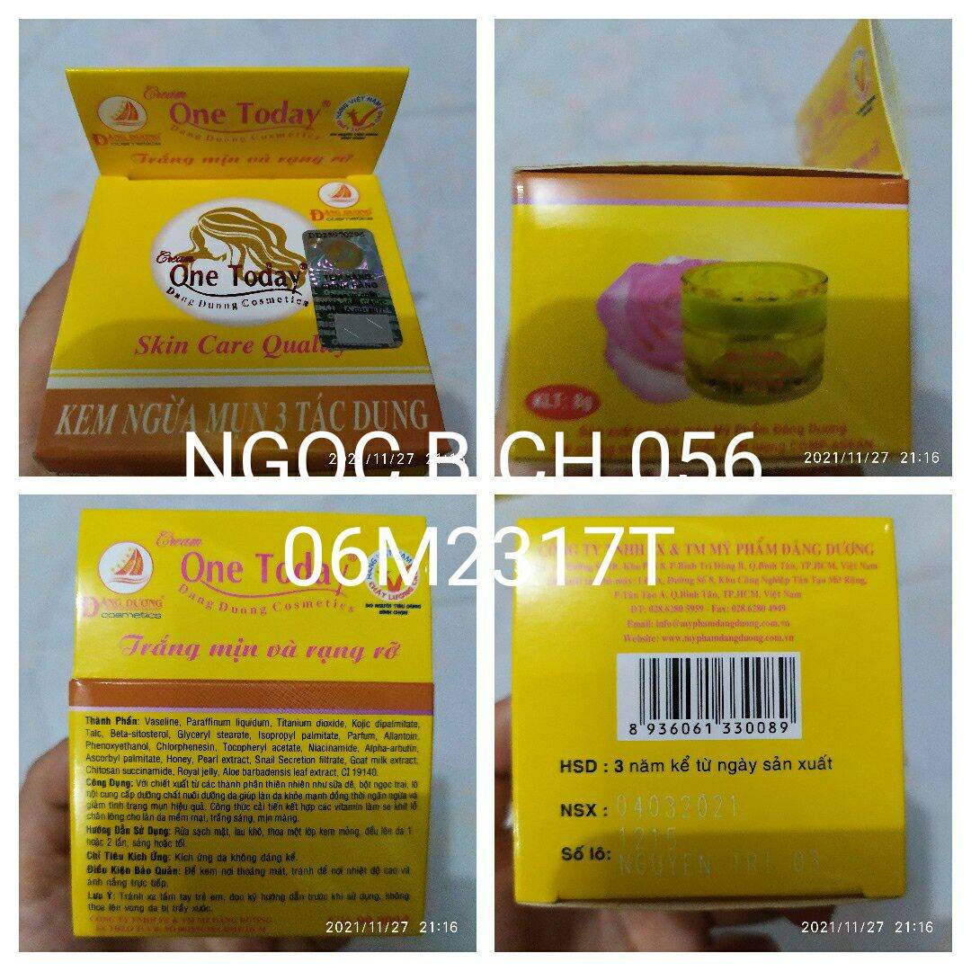 KEM ONE TODAY ỐC SÊN 5GAM - 8 GAM - 9GAM