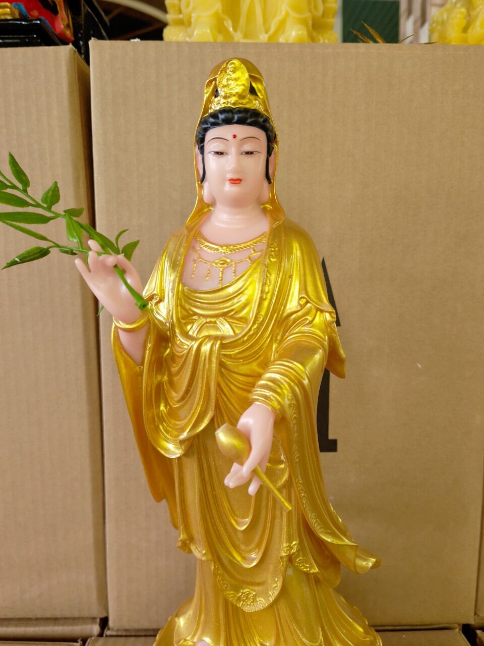 Tượng Quan Âm Bồ Tát cao 40cm