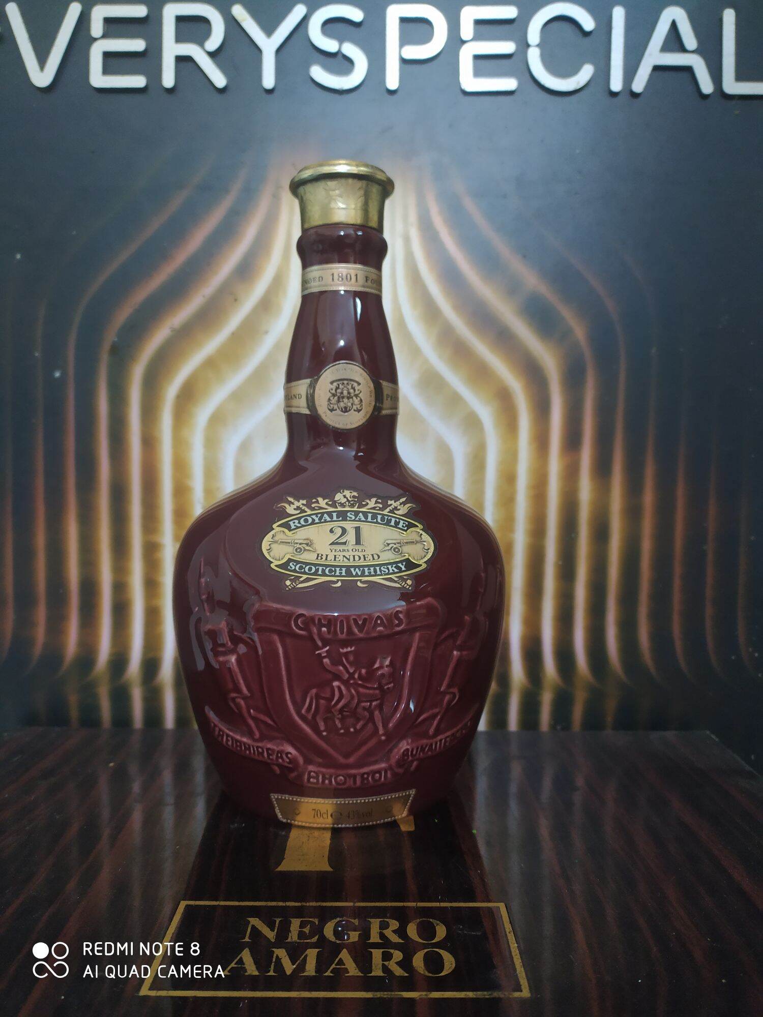 VỎ CHAI ROYAL SALUTE 21 3 màu