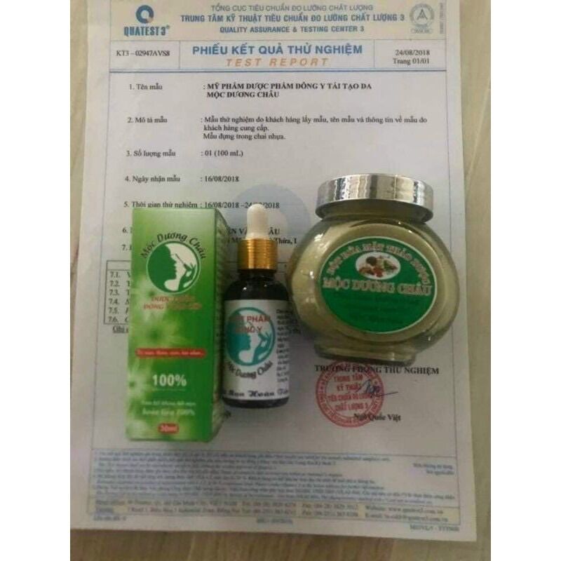 COMBO TÁI TẠO DA MỘC DƯƠNG CHÂU