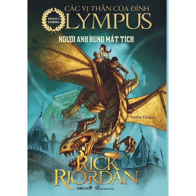 Sách - các vị thần của đỉnh olympus - phần 1 - người anh hùng mất tích