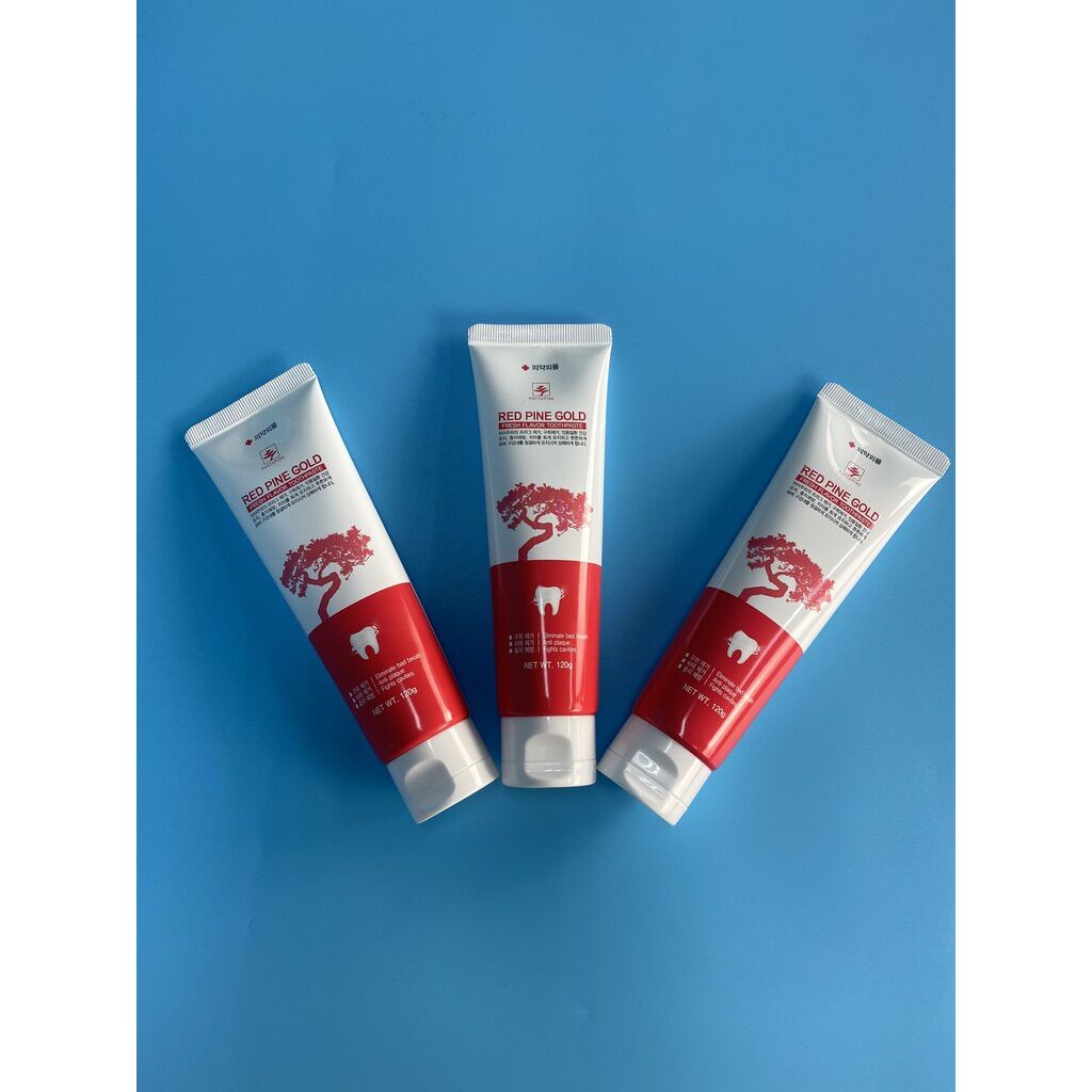 Kem đánh răng tinh dầu thông đỏ red pine gold