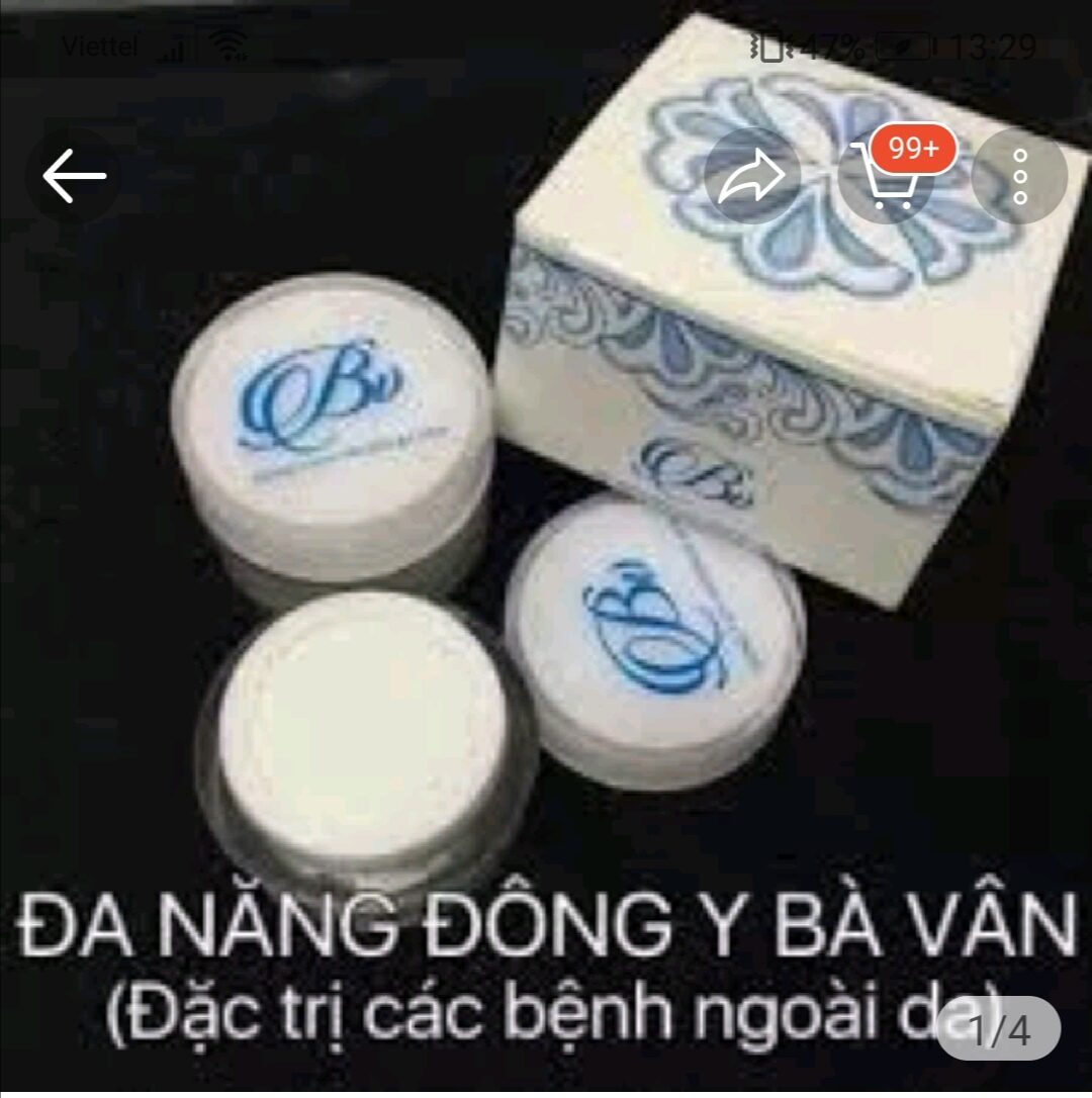 Kem đông y đa năng Bà Vân