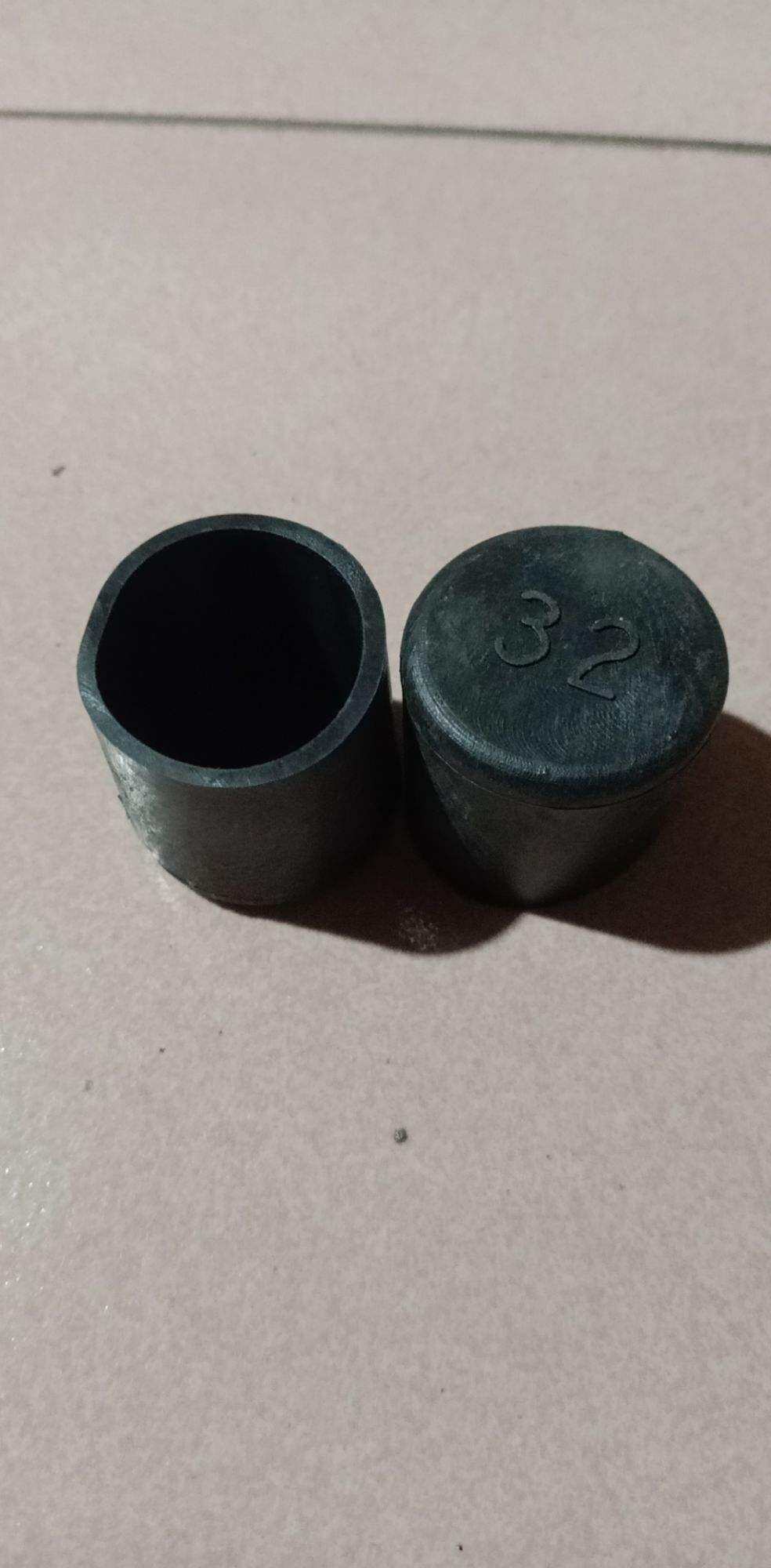 Combo 170 chụp ngoài, chân đế cao su, nút bịt chân bàn ghế ống , phi 32