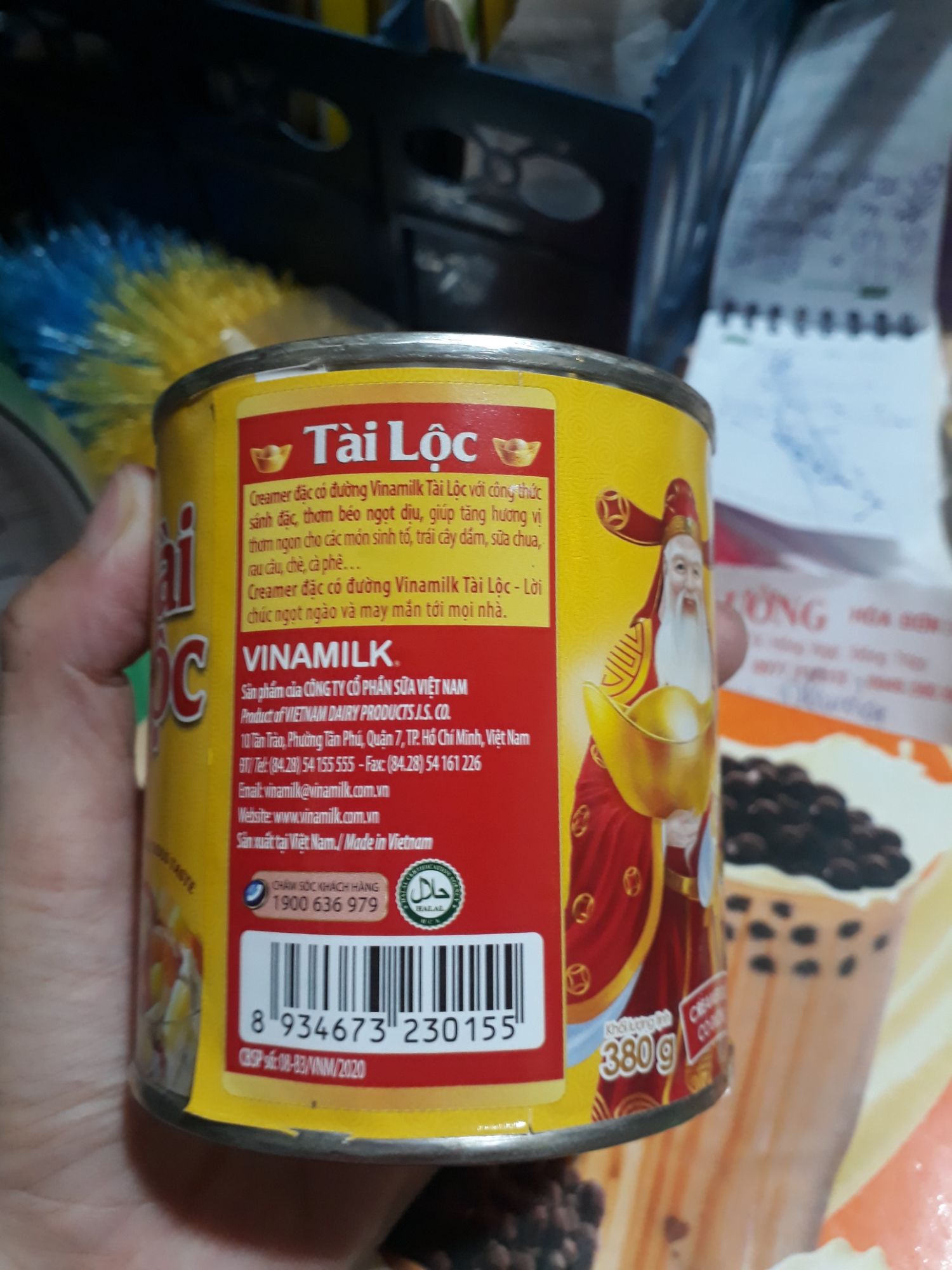 Sữa Đặc VINAMILK TÀI LỘC 380g