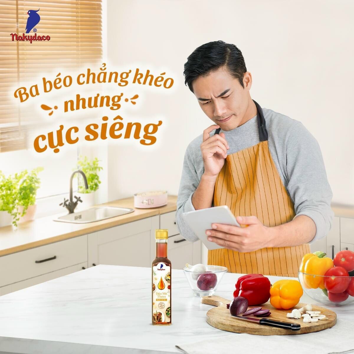 Dầu Mè Thơm Hảo Hạng Nakydako 250ml