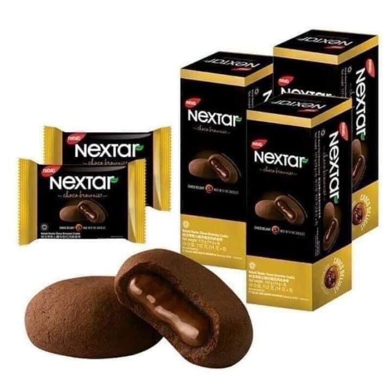 Bánh nextar socola nabati hộp 8 chiếc