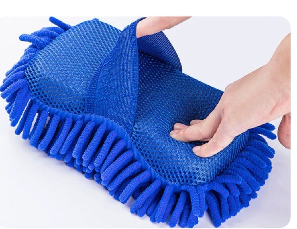 Mút bọt biển rửa xe sợi bông Microfiber