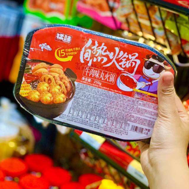 Lẩu Tự Sôi Gấu PANDA Đủ vị 250Gr