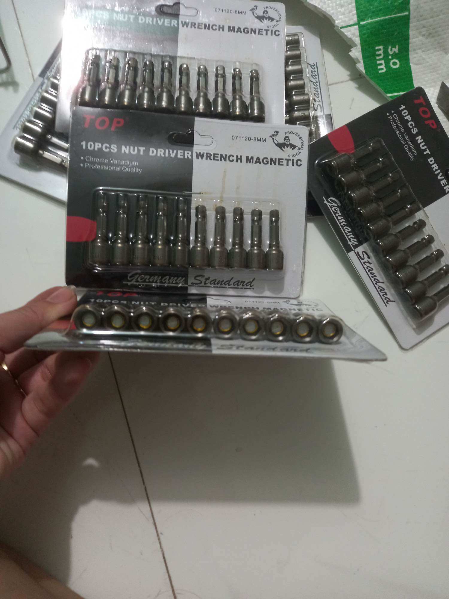 COMBO 1 VỈ 10 ĐẦU BẮN TÔN CAO CẤP 8MM