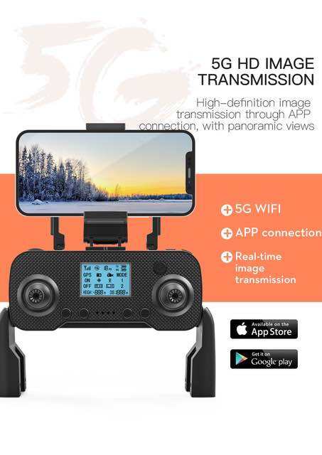 Flycam ZLL SG108 PRO 2023 - gimbal 2 trục 4K - Bh 1T