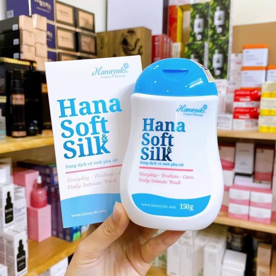 [CHÍNH HÃNG 💯%] DUNG DỊCH VỆ SINH PHỤ NỮ HANA SOFT SILK HANAYUKI