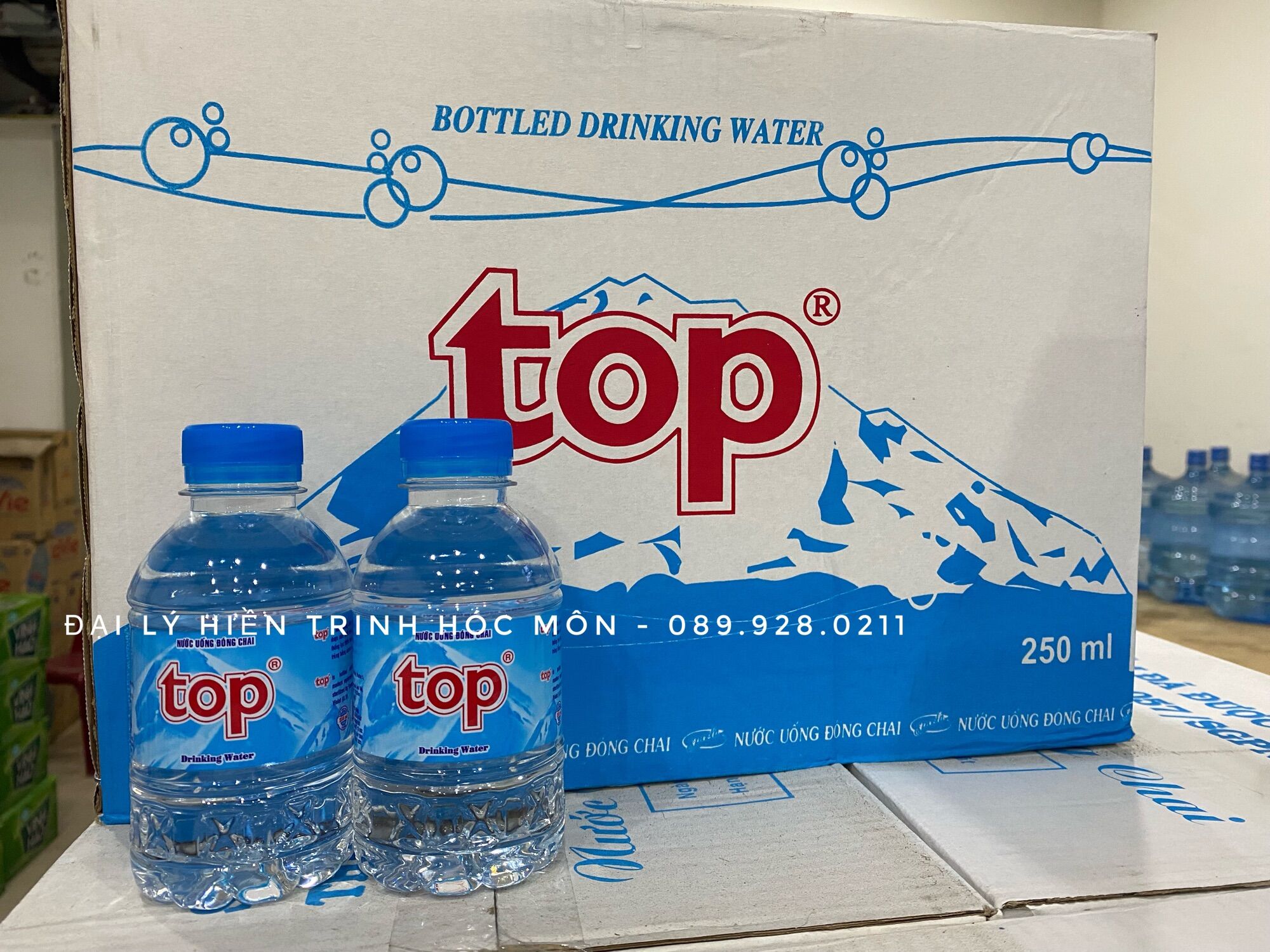 Nước Uống Đóng Chai Top 250ml (48 chai)