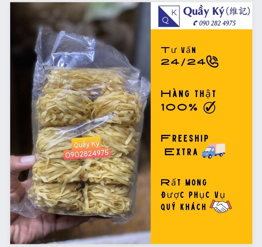 Mì hột gà đặc biệt Đức Ký 500gr sợi lớn