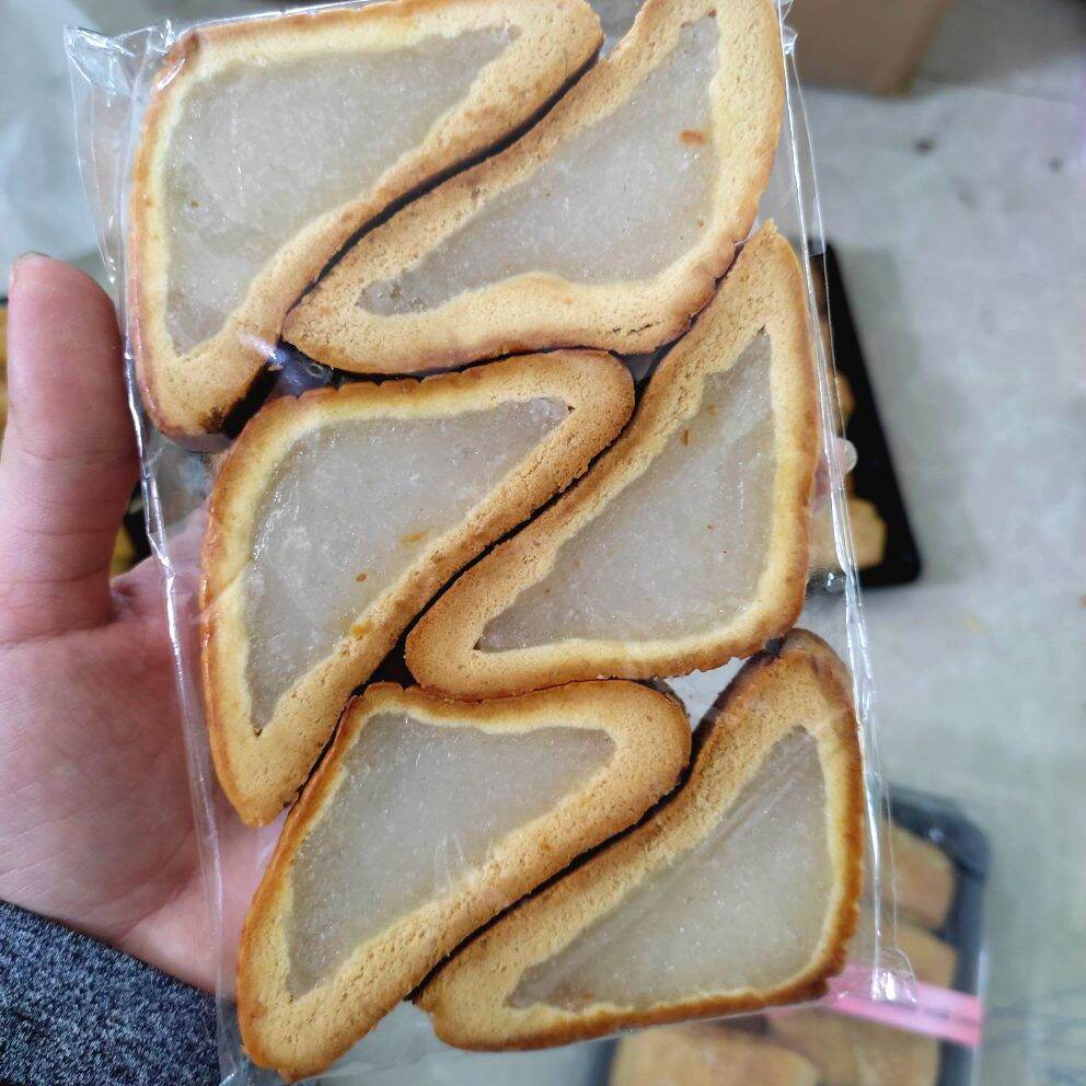 Bánh xà lam dừa tuổi thơ bịch 6 miếng ( Ăn vặt thuần chay)