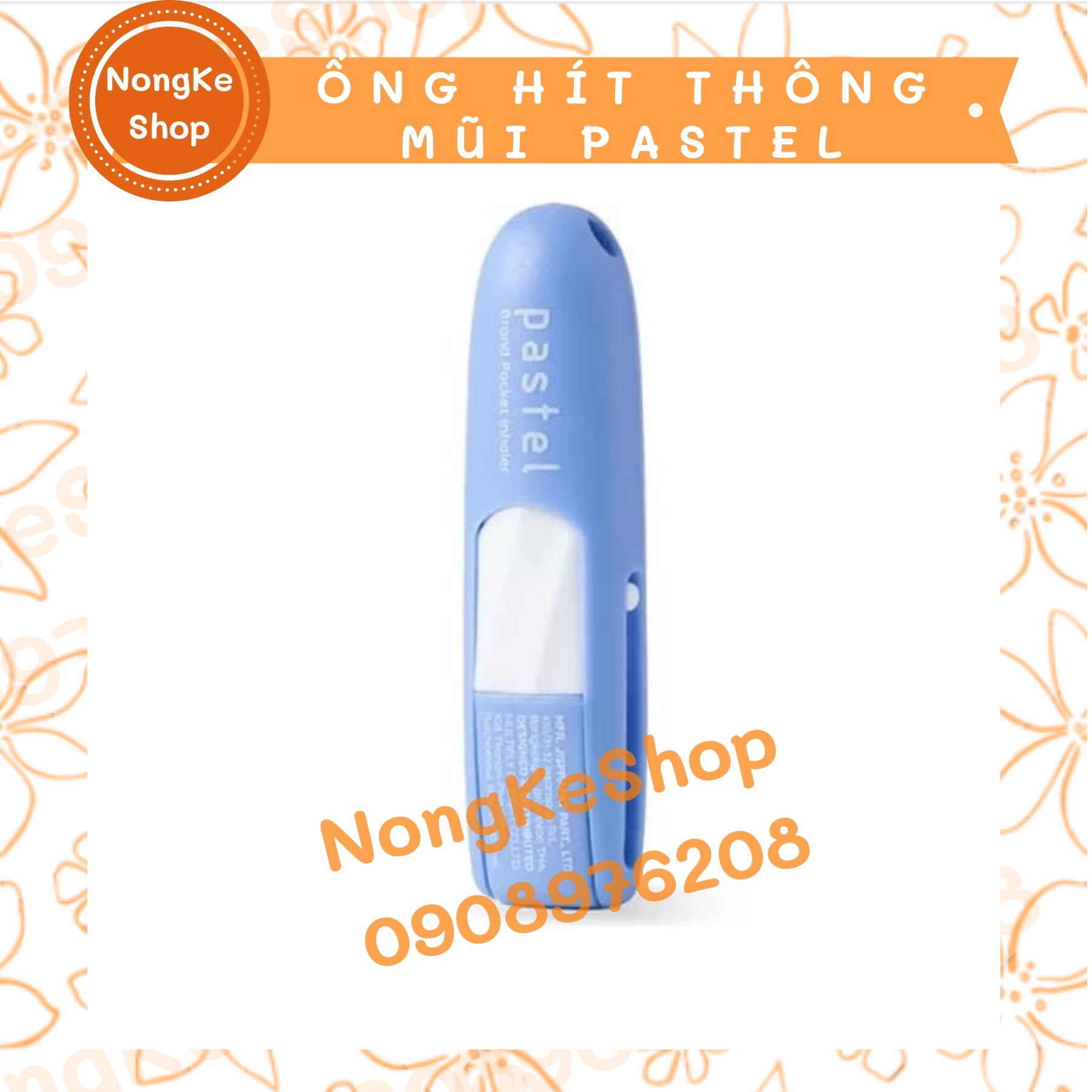 [100% Thái N.Địa] ỐNG HÍT THÔNG MŨI PASTEL THÁI LAN