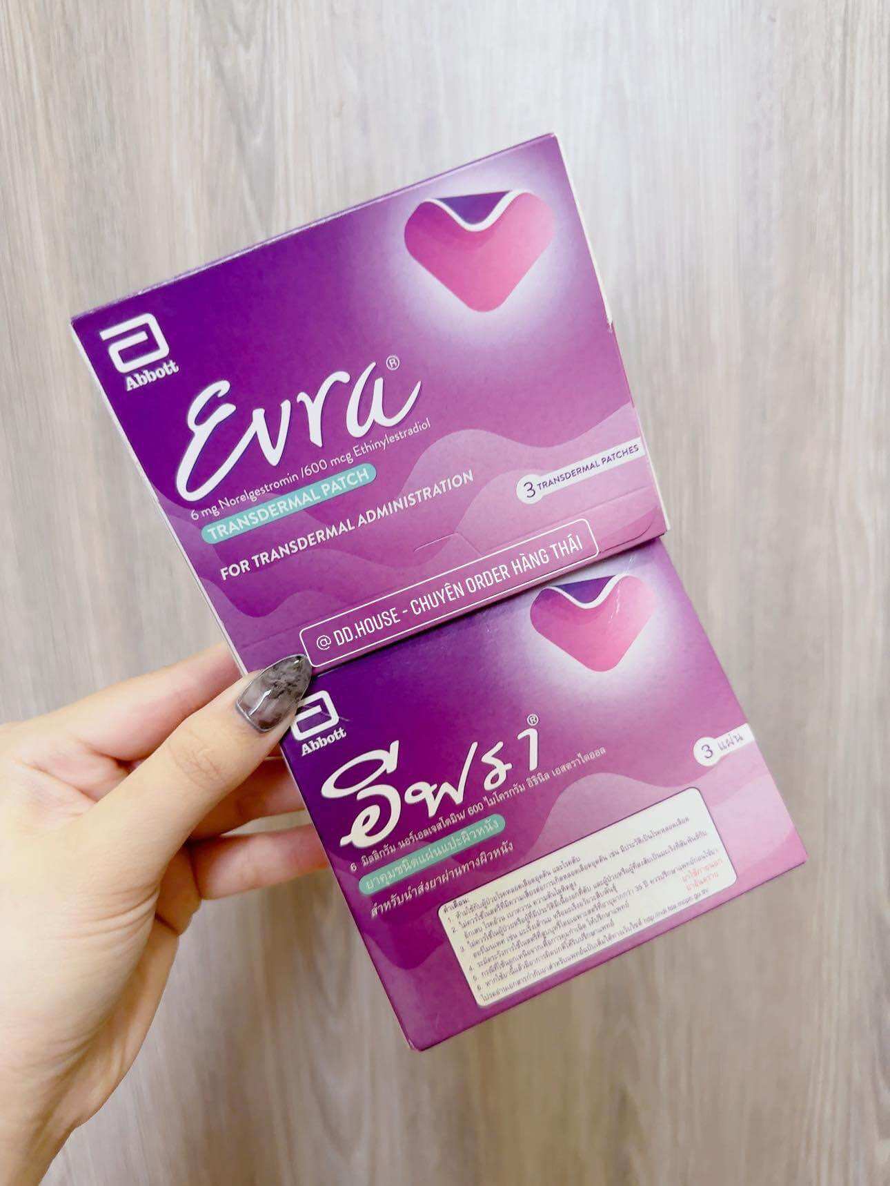 Miếng dán tránh Thái Evra Thái Lan