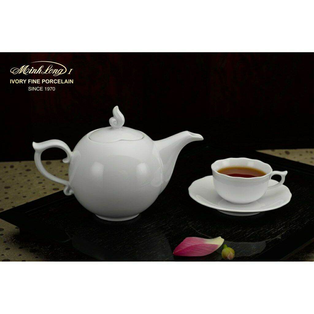 Bình trà mẫu đơn Minh Long cao cấp 0.7 lít