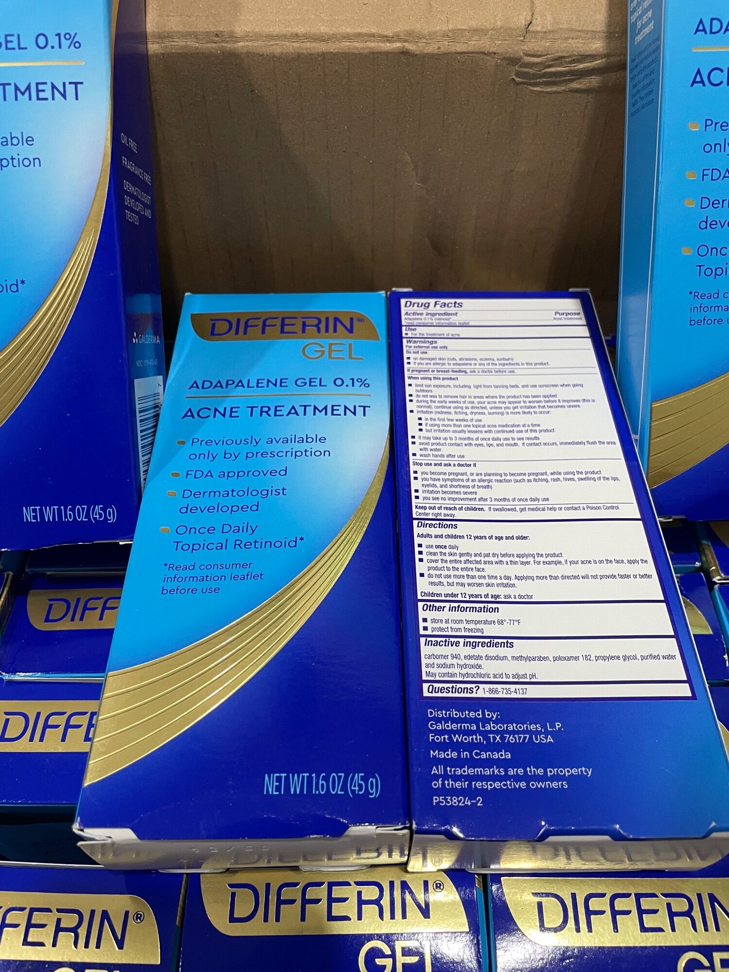 Gel mụn Dif rin Ngăn ngừa mụn và làm lành mụn tức thì