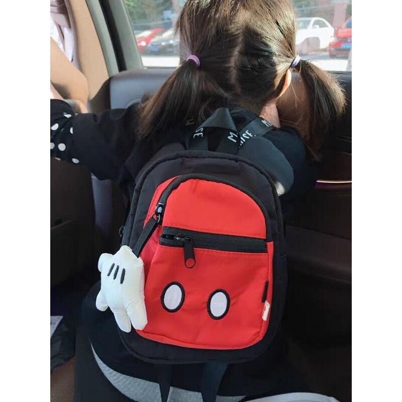 Balo zara mickey cho bé (loại to30cm,full chuẩn tag) mắt trắng