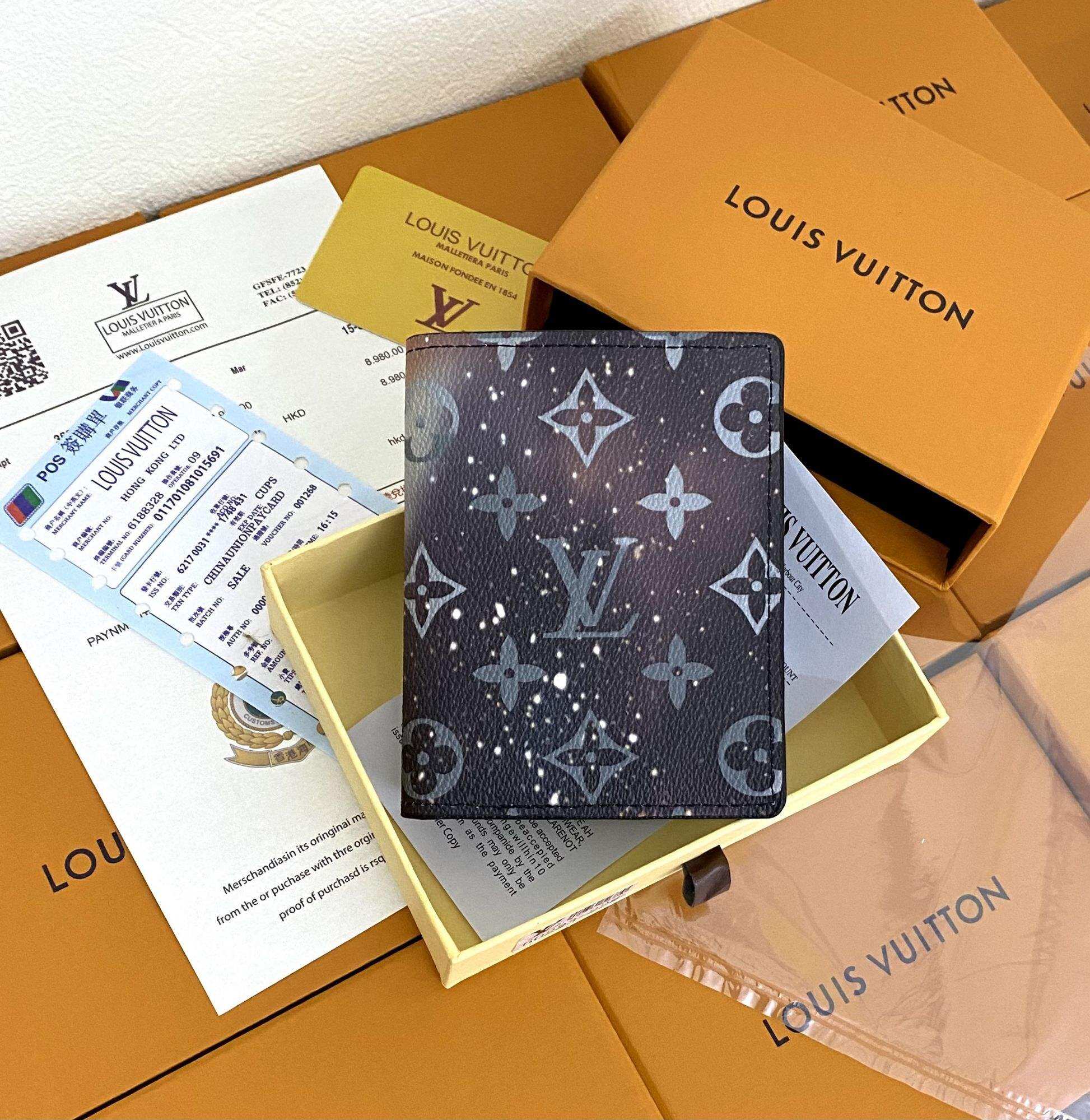 Ví Nam LV Đứng, Bóp LV Sắc Màu Đẹp Nhất