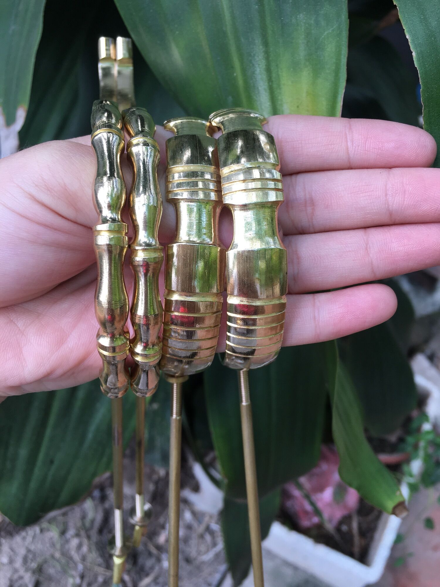Móc đồng lồng chim khuyên, yến, chào mào, chích chòe, họa mi chất liệu cao cấp bền đẹp - Phụ kiện lồng chim cảnh