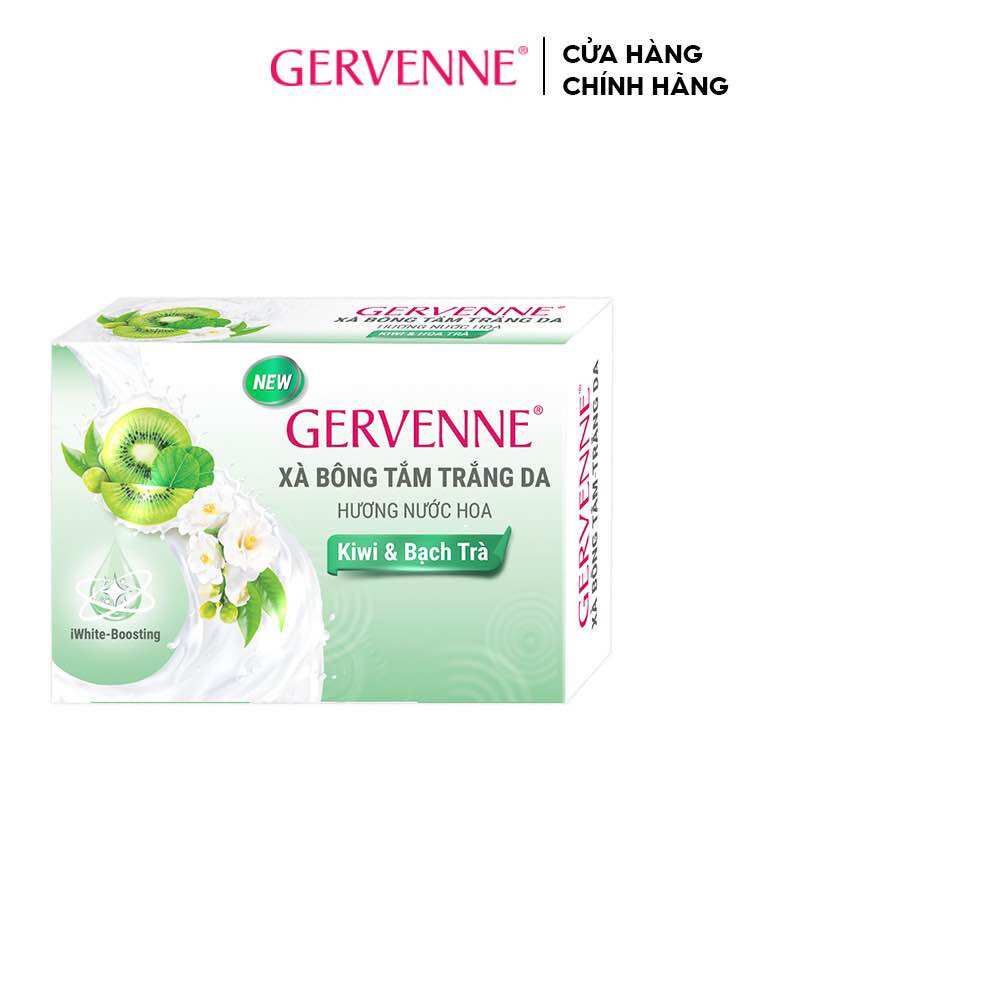 Xà bông tắm trắng da hương nước hoa Gervenne 90g