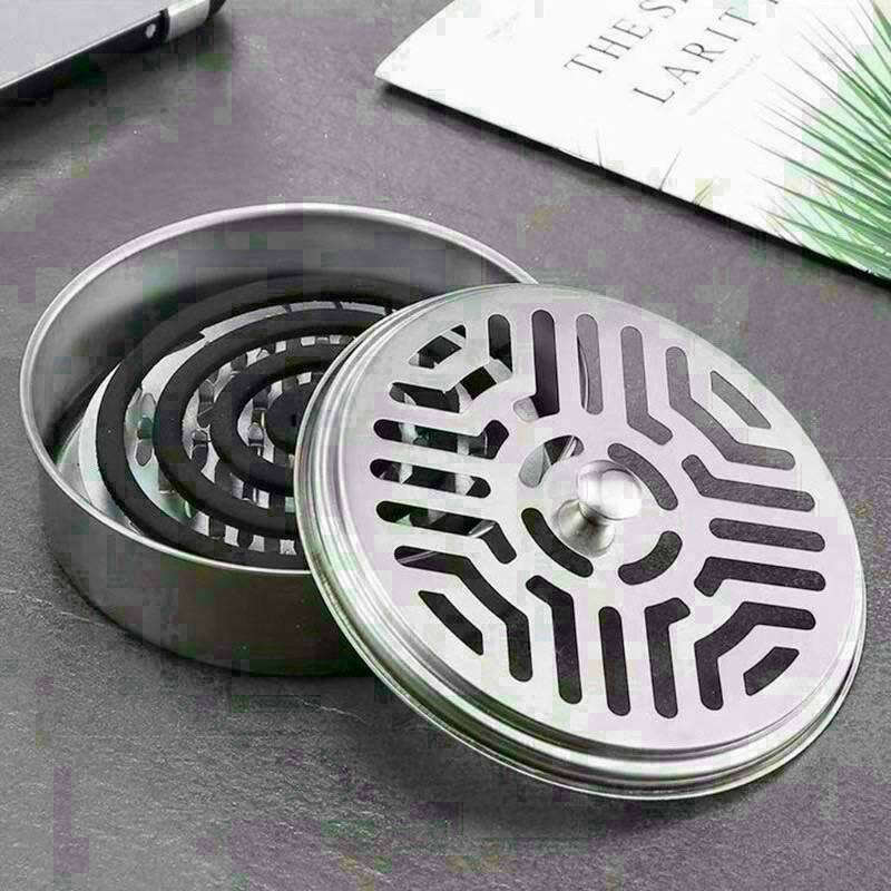 Hộp Đựng Nhang Muỗi Có Nắp Đậy tiện dụng - an toàn.