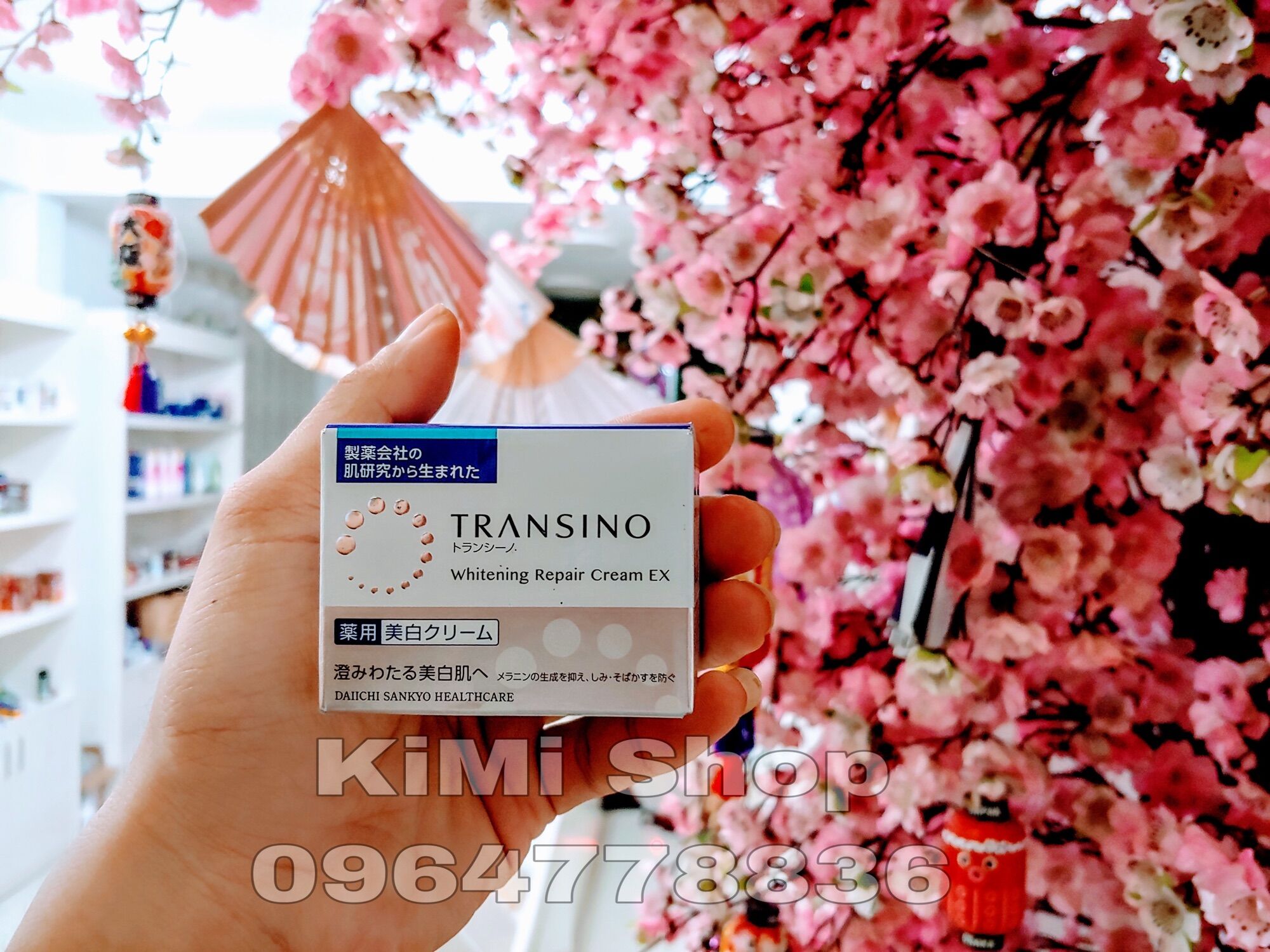 Kem đêm Transino Whitening Repair Cream EX 35g