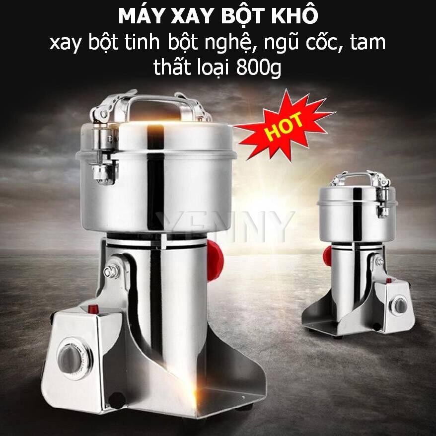 [HÀNG CHÍNH HÃNG] Máy xay bột khô siêu mịn SEKA - Inox 304 cao cấp - Xay bột - Nghiền thực phẩm