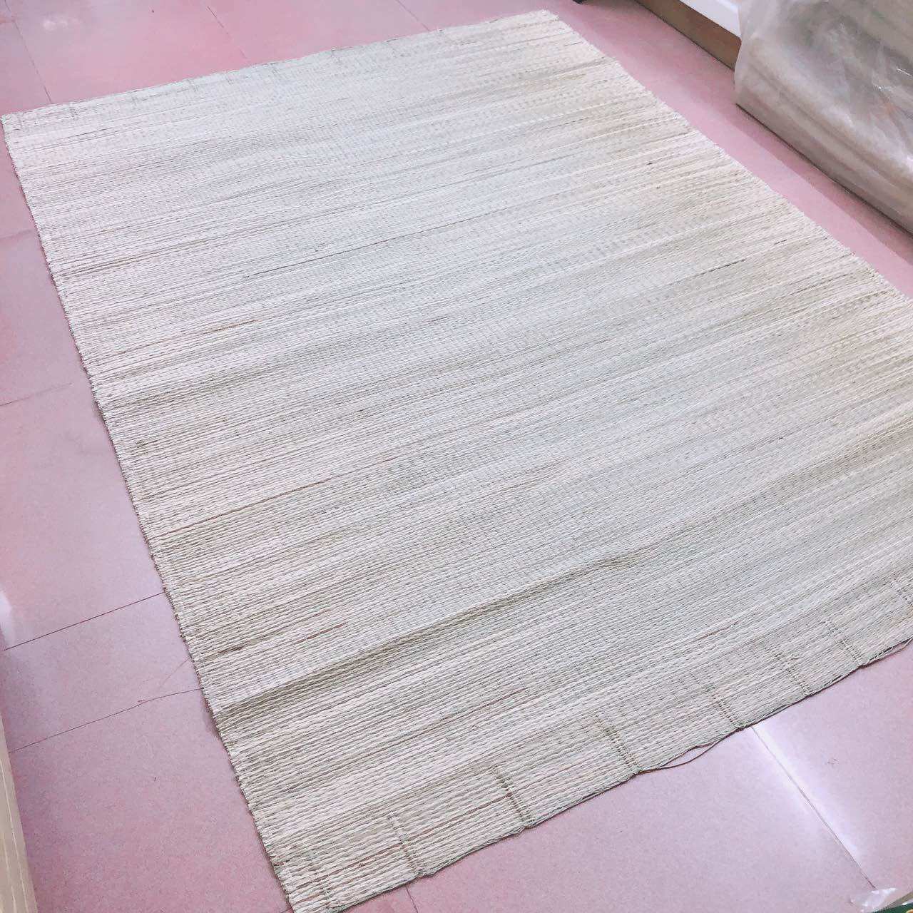 Cheap Brocade Printed Straw Mat 1M6X2M for Tet Decoration