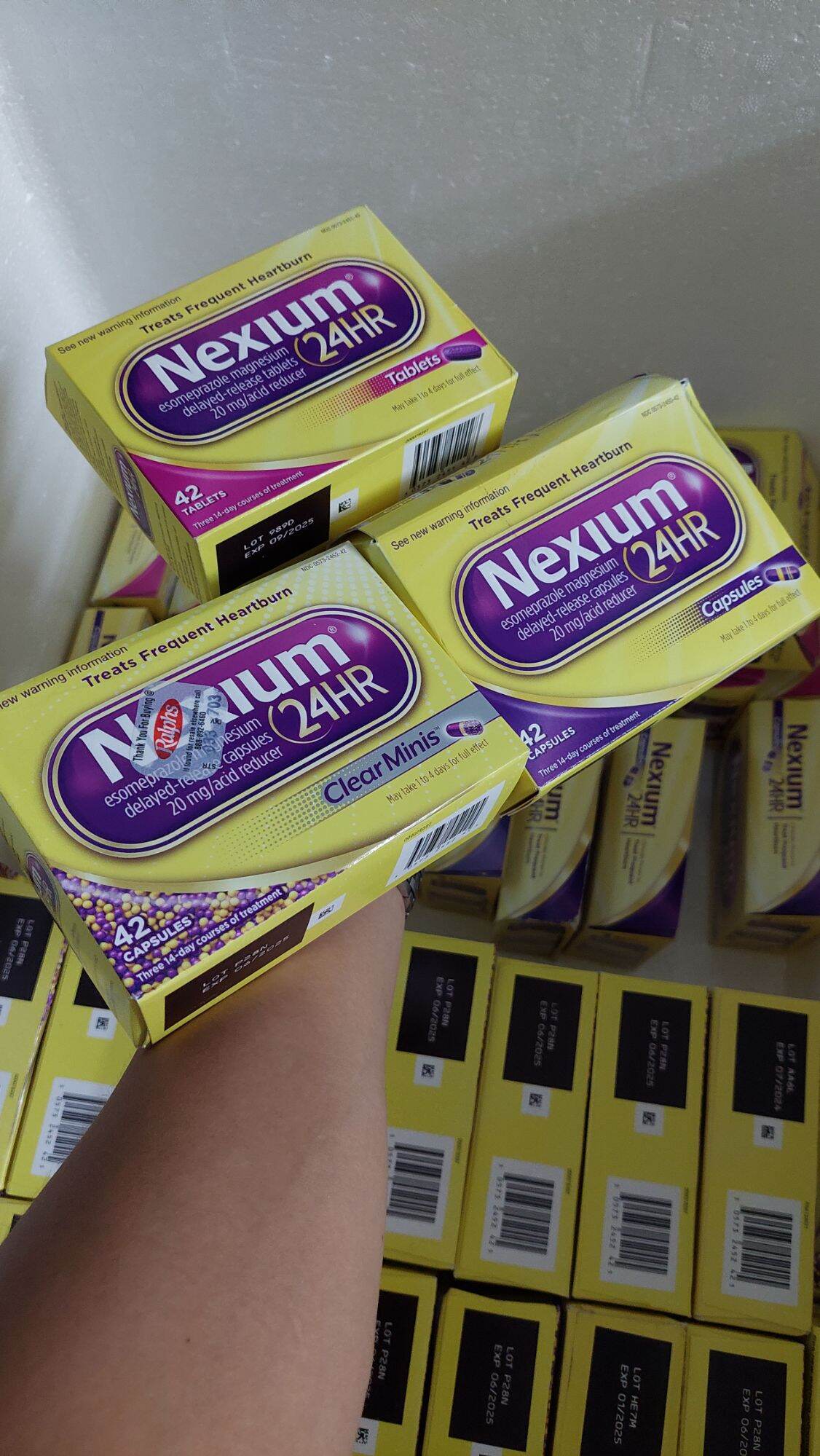Viên uống hỗ trợ tiêu hóa nexium 24.hr