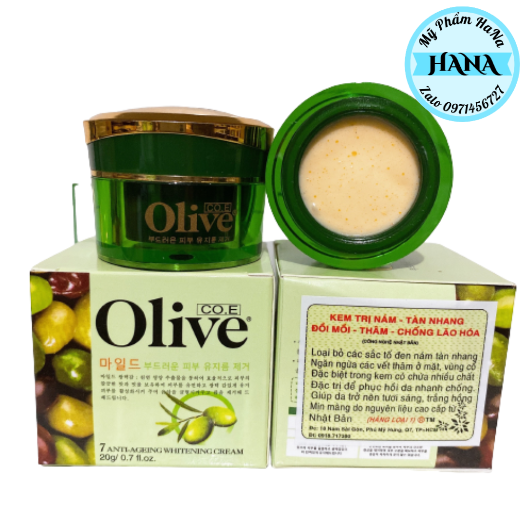 Kem Nám Trắng Da OLIVE Chính Hãng