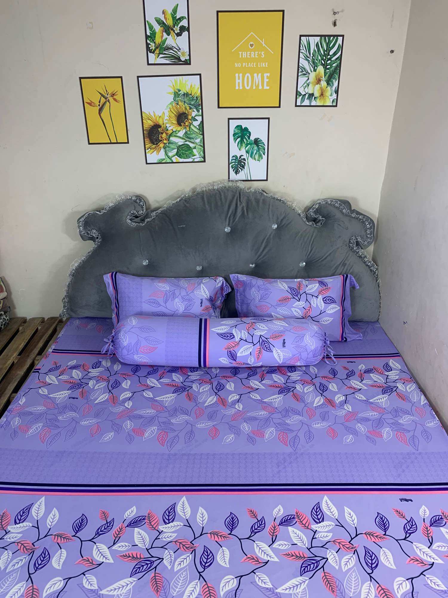 Bộ drap ga thun hàn quốc 4 món mẫu mới
