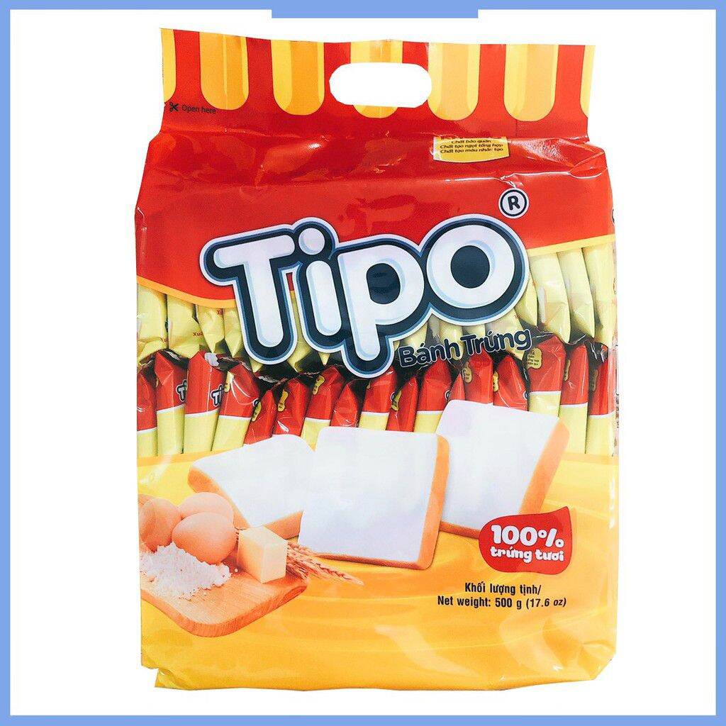 Bánh trứng tipo túi 500gr